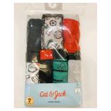 New 7 Pack Boxer Briefs Size 8/M Cat & Jack Brand