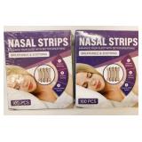 2x 100 Nasal Strips Open Air Ways Sensitive Skin