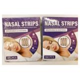 2x 100 Nasal Strips Open Air Ways Sensitive Skin