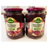 2x 720ml Kiihne Prepared Red Cabbage w/Apple