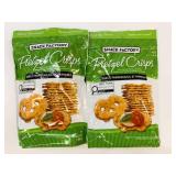 2x 200g Snack Factory Pretzel Crisps