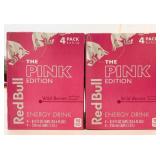 2x 4Pk The Pink Edition Red Bull Energy Drink