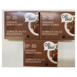 3x GoBio! Organic Brown Gravy Cubes 60g/ea