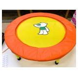New/Unassembled 38" Kids Mini Trampoline 9" High