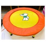 New/Unassembled 38" Kids Mini Trampoline 9" High