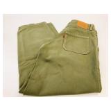Levis Baggy Dad Size 25 Olive Green Jeans