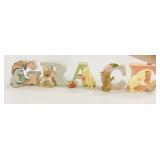 Grace Pooh Bear Letters