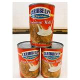 3x 400ml Caribbean Rhythms Coconut Milk