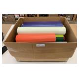Box Lot of Assorted Colour Heat Transfer Vinyl