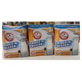 3x 396g Arm & Hammer Fridge & Freezer Baking Soda