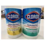 2x 1LB Clorox Disinfecting Wipes