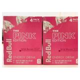 2x 4Pk The Pink Edition Red Bull Energy Drink