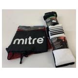 4 New Pairs Youth Soccer Socks & Back Pack