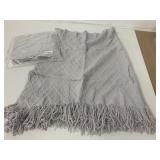 2 New 50 x 60" Cotton Fringed Throws
