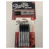 2 New Packs Sharpie Fine Tip Permanent Markers