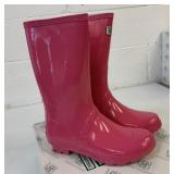 New M&B Kids Size 5 Pink Rubber Boots