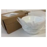 6 New Corelle White Cereal Bowls