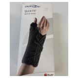 New Donjoy Quick-Fit Wrist & Thumb XL Brace