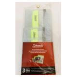 3 New Coleman Splash Proof Pouches