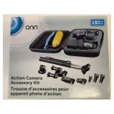 ONN 15pc Action Camera Accessory Kit