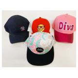 4 New Girls Hats