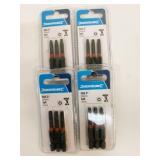 4x 3/Pack Silverline SQ2 2" Driver Bits