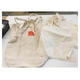 Lot of New Assorted Cotton Canvas Tote Bags