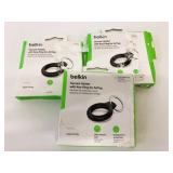 3 New Belkin AirTag Ring Holder *Damaged Packs