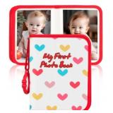 3 New My First Photo Baby Book Red & Pink