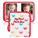 3 New My First Photo Baby Book Red & Pink