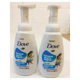 2x 400ml Dove Kids Care Foaming Body Wash