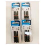 4x 3/Pack Silverline SQ2 2" Driver Bits