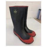 New Size 8 Black 12" Tall Acton Rubber Boots