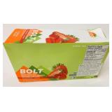 12x 60g Bolt Organic Energy Chews Strawberry
