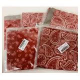 5 New 27.5" x 27.5" Ladies Hair Wrap or Head Scarf