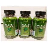 3x 60/Bottle Irwin Naturals Milk Thistle
