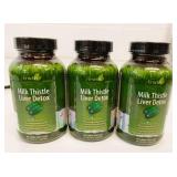3x 60/Bottle Irwin Naturals Milk Thistle