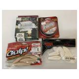 New Fishing Line & Fake Rubber Baits