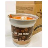 New Sea Salt Coffee Scented Vegan Wax Candle