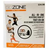 New Go Zone All in One Resistance Band Set