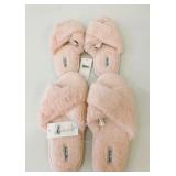 2 New Pairs Size S/M & M/L Slippers