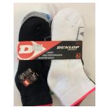 New Dunlop 6 Pair Ladies 9-11 Socks