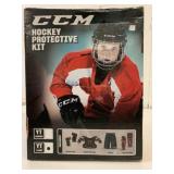 New CCM Youth Size L Hockey Protective Kit