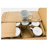 Case of 36 New Printed Coffee Mugs