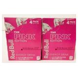 2x 4Pk The Pink Edition Red Bull Energy Drink