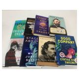 8 Assorted Hard Cover Books