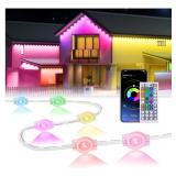 New Nexillumi 150ft Permanent Outdoor Eaves LED