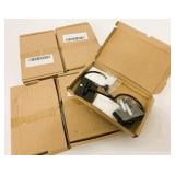 5x 2/Pk Under Cabinet Black Hanging Hooks