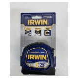 New Irwin 25ft Measuring Tape