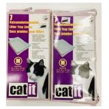 2x 7/Pack Medium Litter Tray Liners